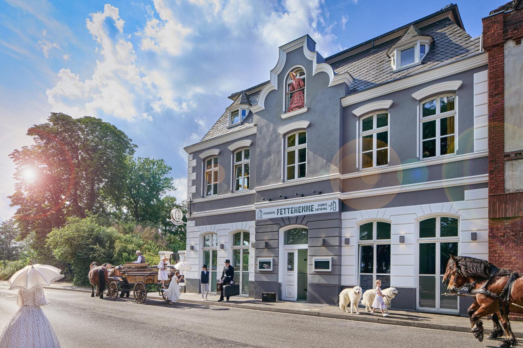Stuckhotel Fettehenne Ratingen Exterior foto